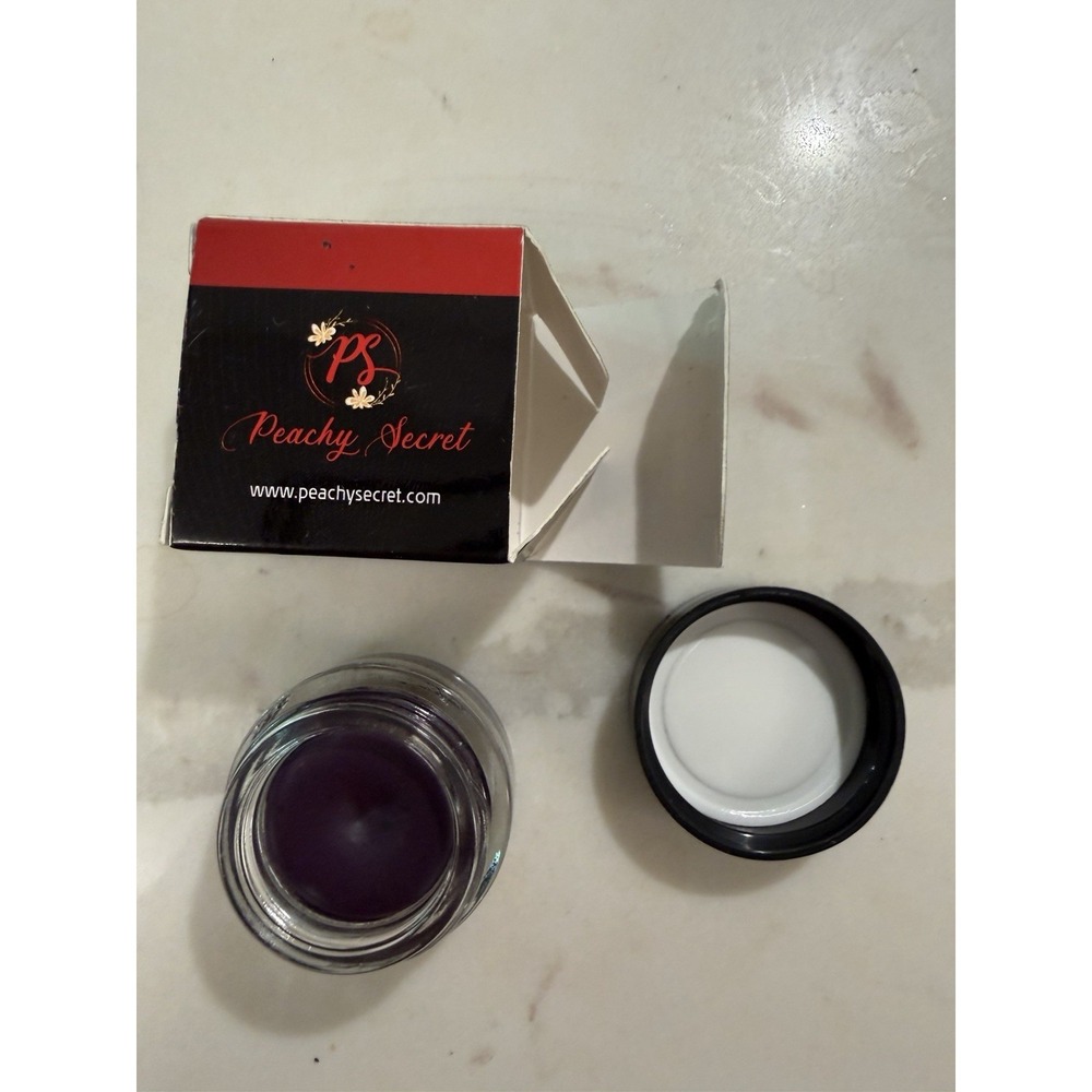 Peachy Secret Gel Eyeliner Eggplant Purple Y2K New!